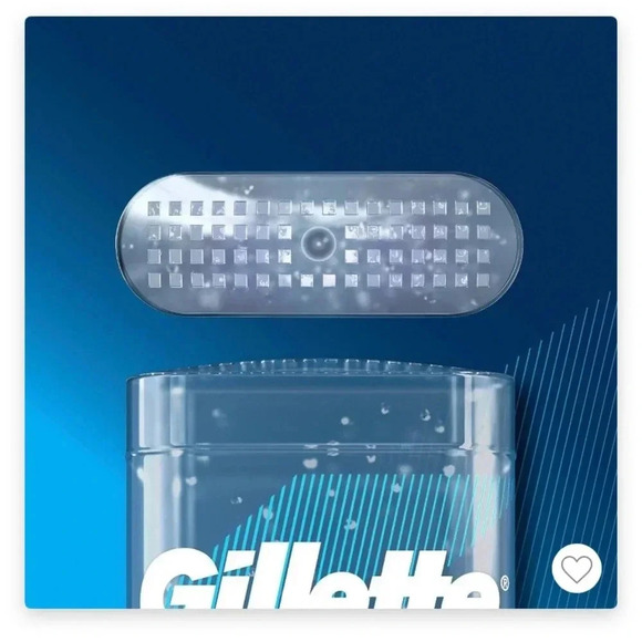 Two Gillette Clear Gel Mens Antiperspirant Deodorant, Cool Wave, 3.8 oz - Picture 2 of 5